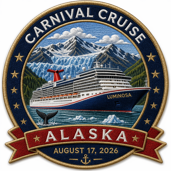 Alaskan Cruise Decals & Magnets – August 2026 Luminosa