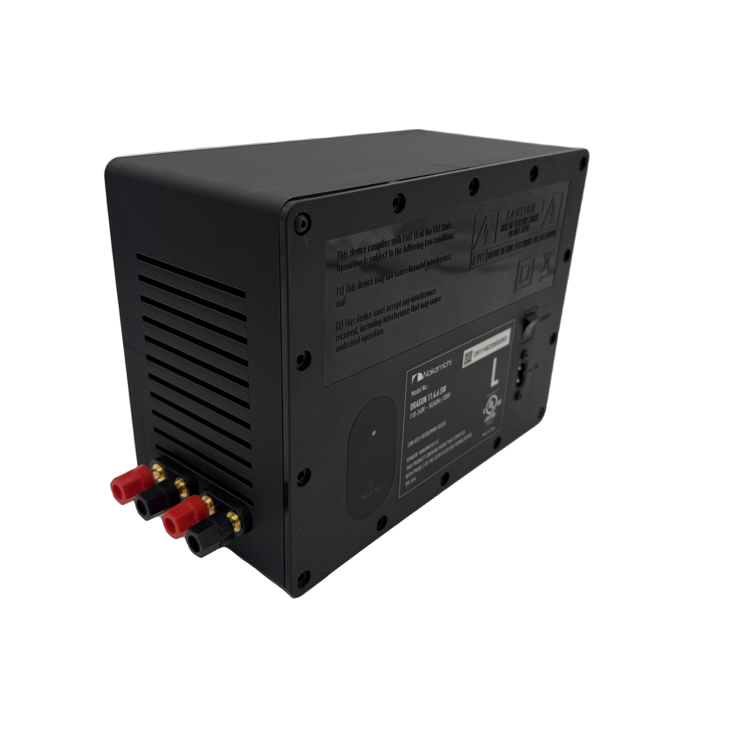Nakamichi Dragon External Subwoofer Conversion Kit — Use Any Subwoofer