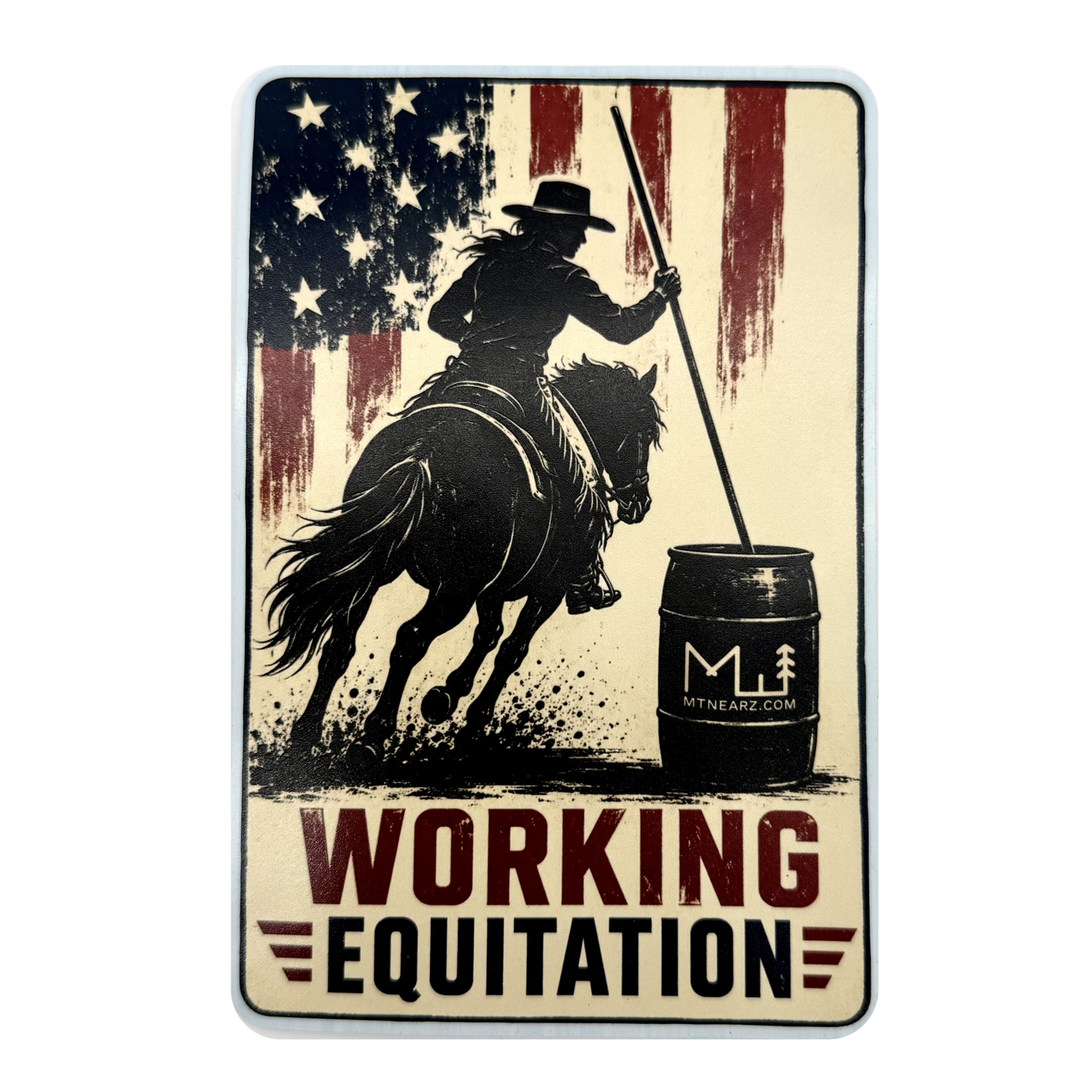 Working Equitation MTNEARZ Decals & Magnets
