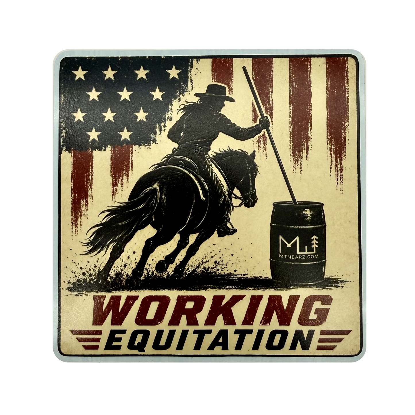 Working Equitation MTNEARZ Decals & Magnets